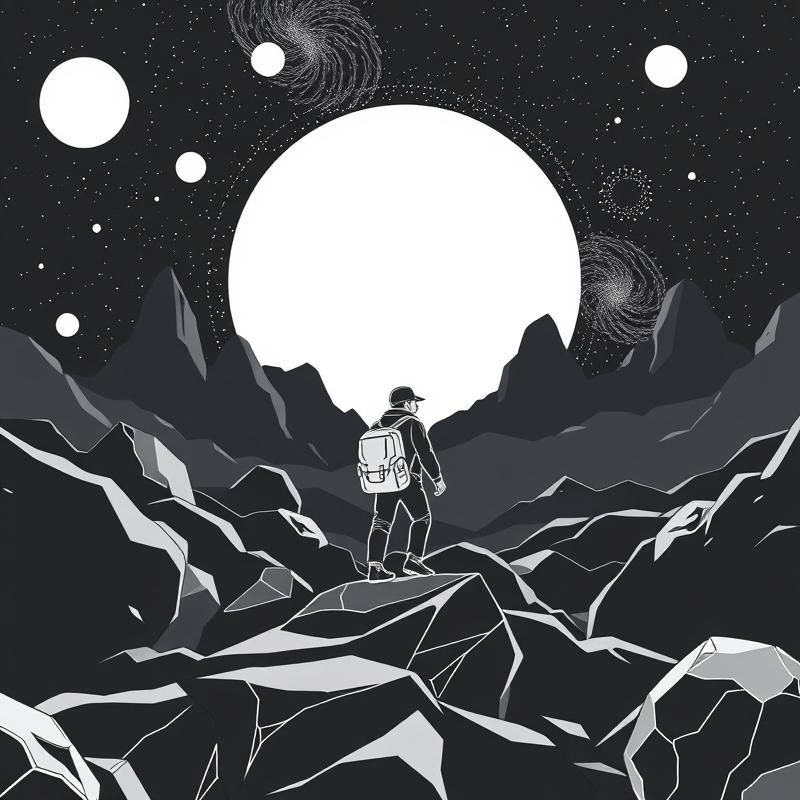 line art style AI art
