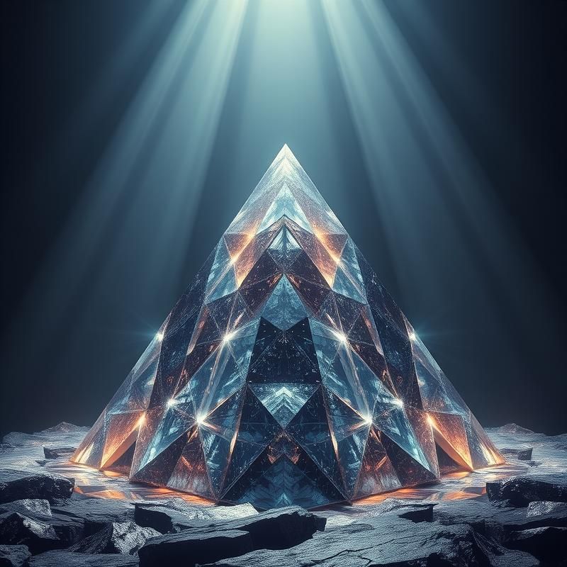 geometric style AI art