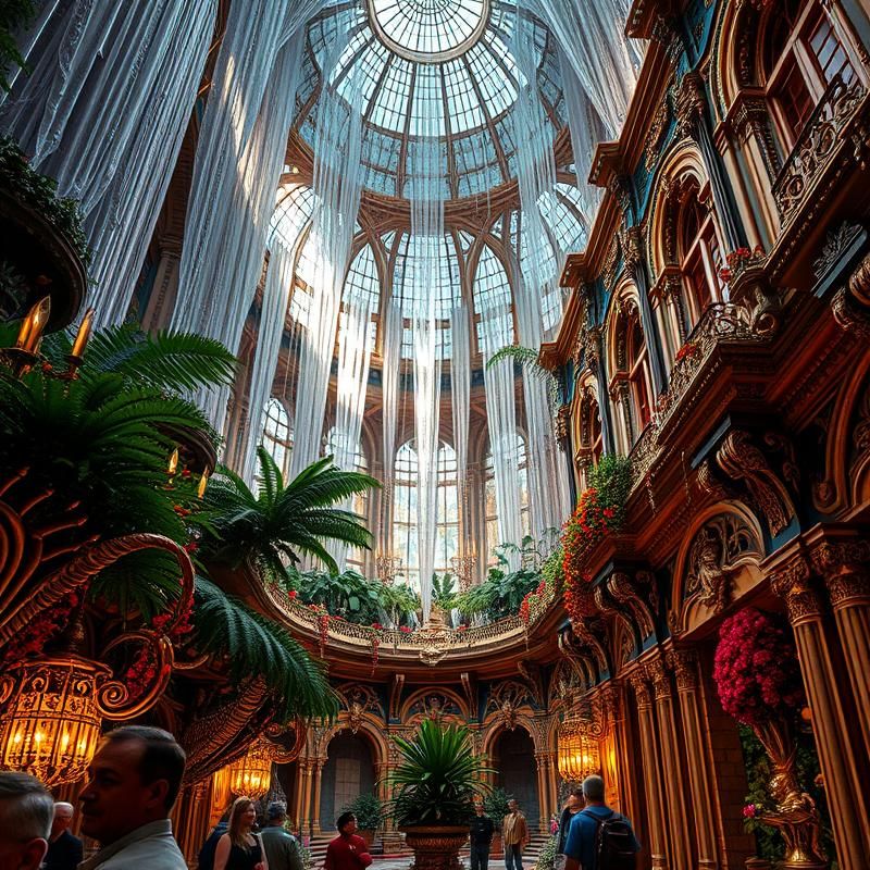 baroque style AI art