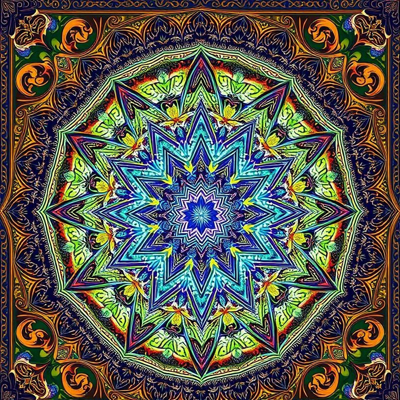 islamic art style AI art