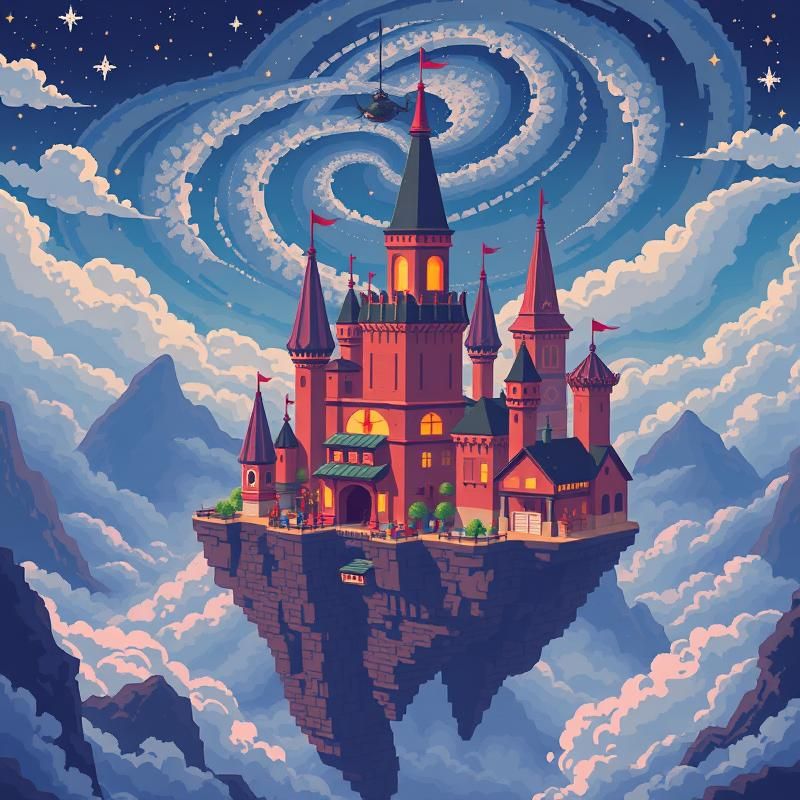 8-bit art style AI art