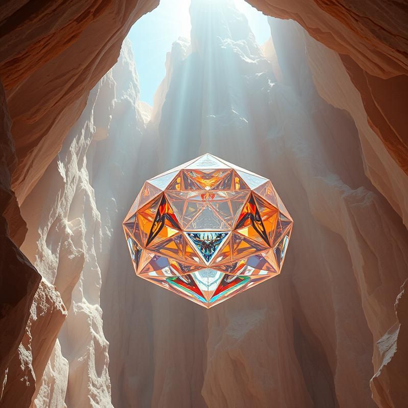 geometric style AI art