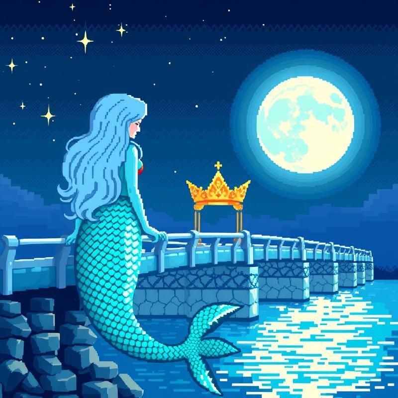 8-bit art style AI art