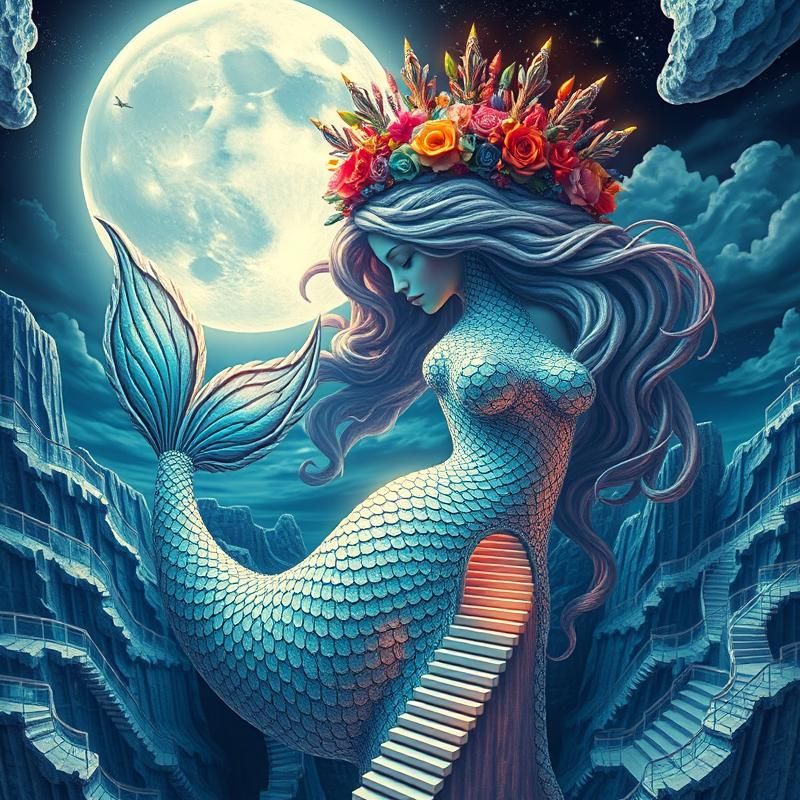 surrealism style AI art