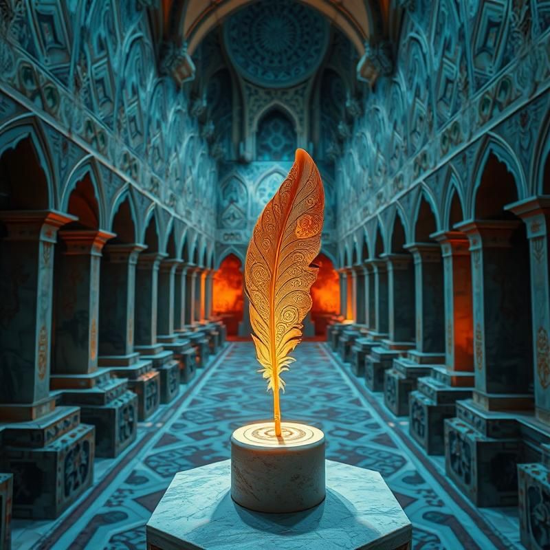 islamic art style AI art