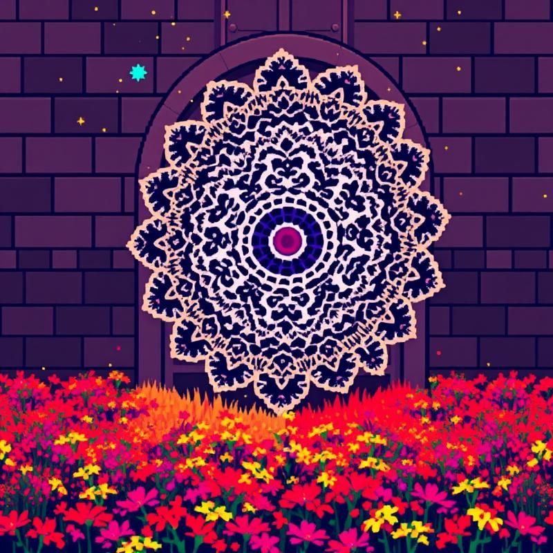 retro style AI art