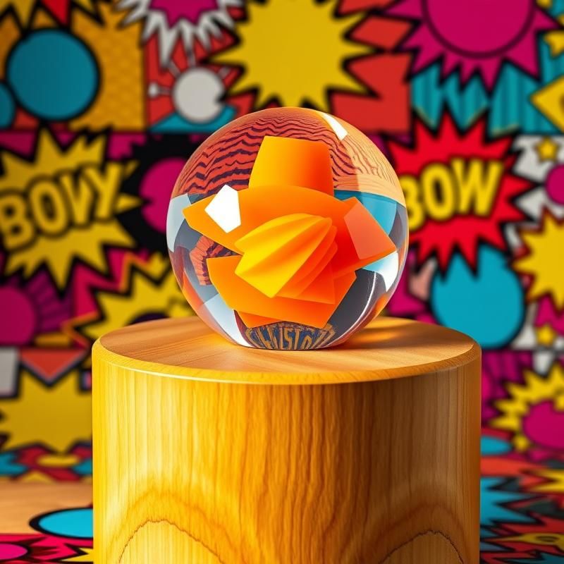 pop art style AI art