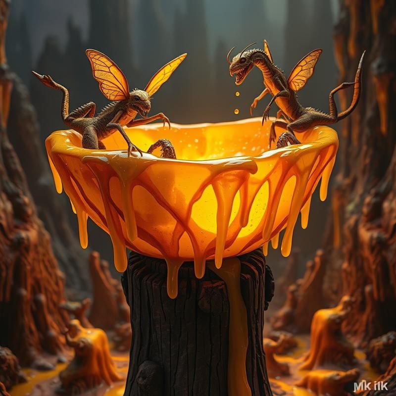pop surrealism style AI art