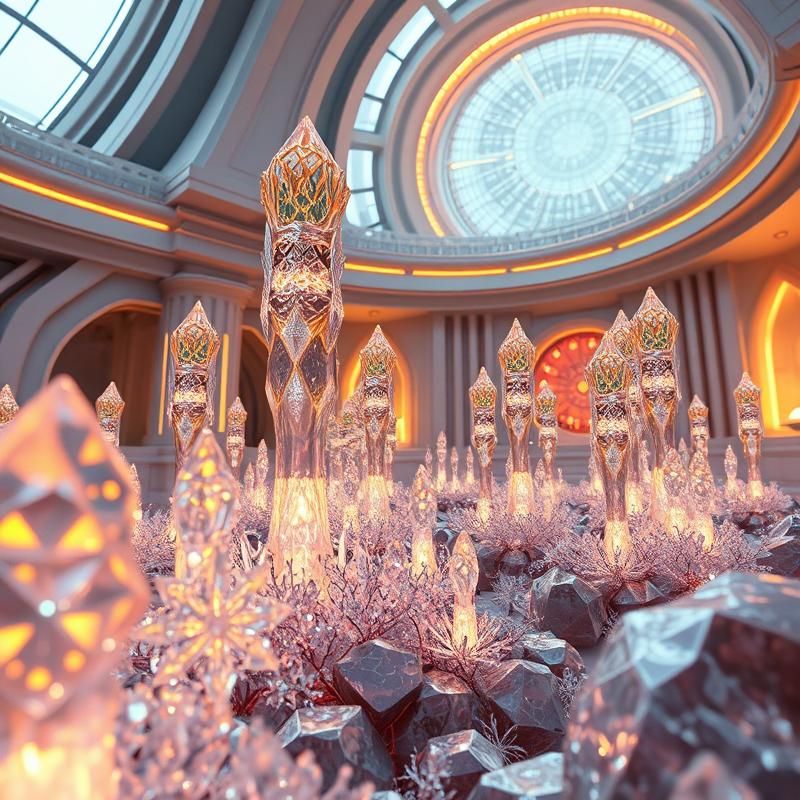 3D rendering style AI art