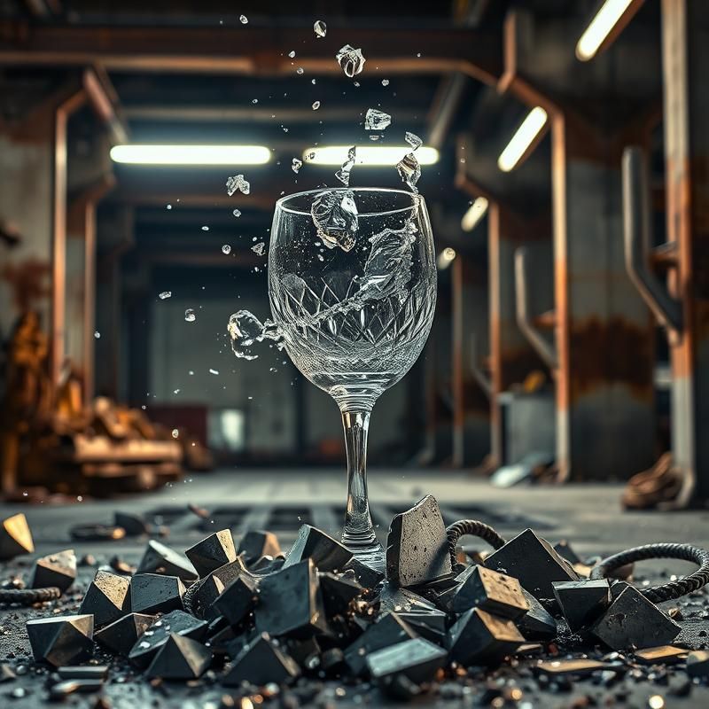 industrial style AI art