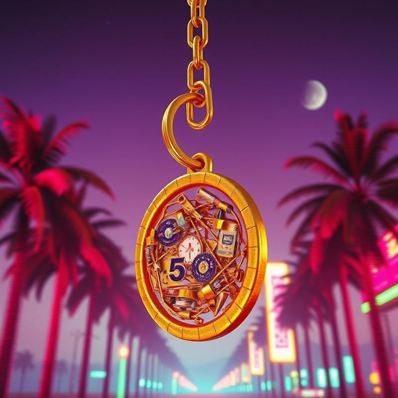 vaporwave style AI art