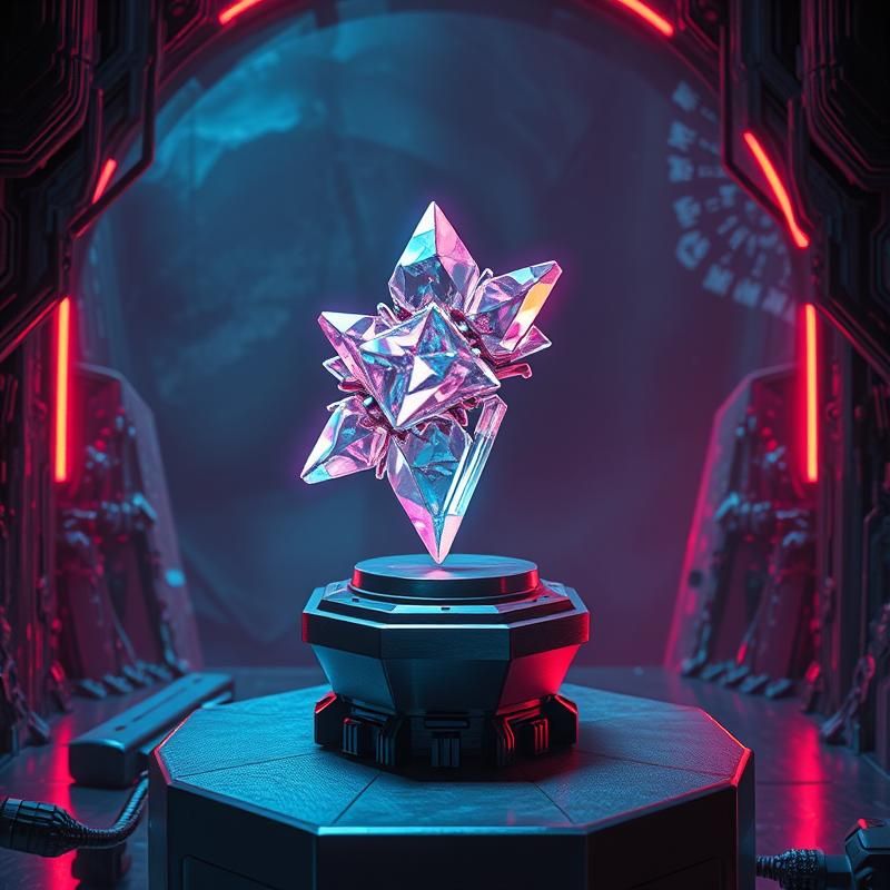 synthwave style AI art