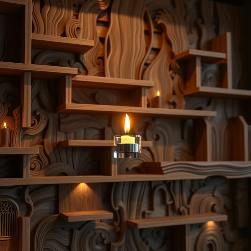 3D rendering style AI art
