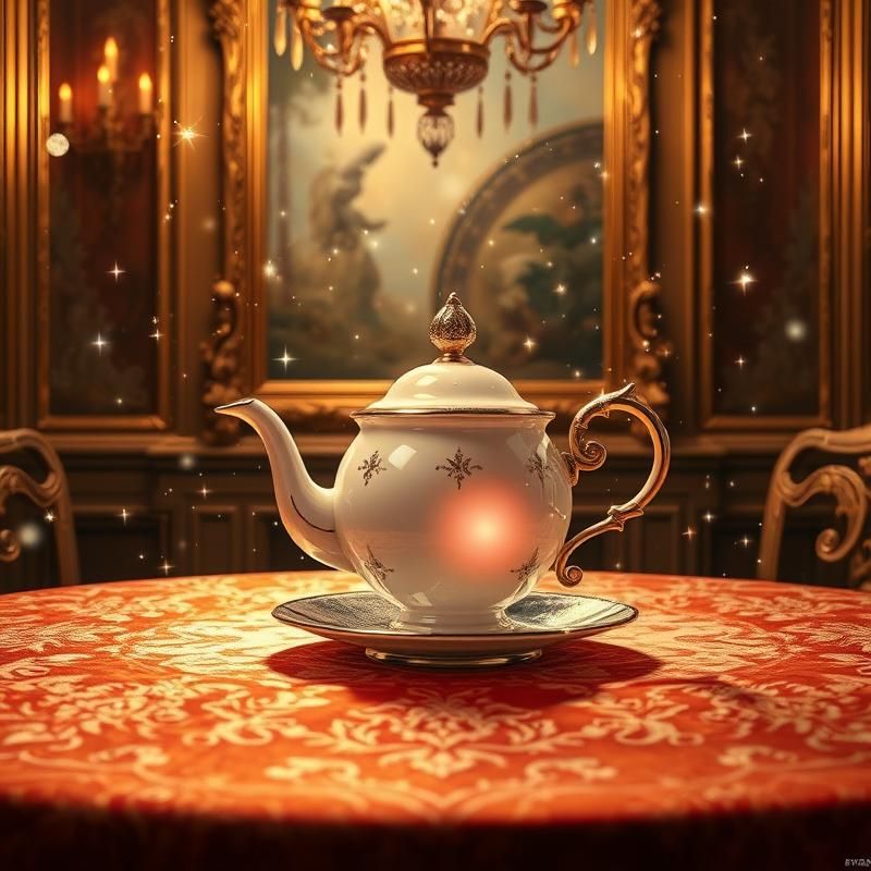 trompe l'oeil style AI art