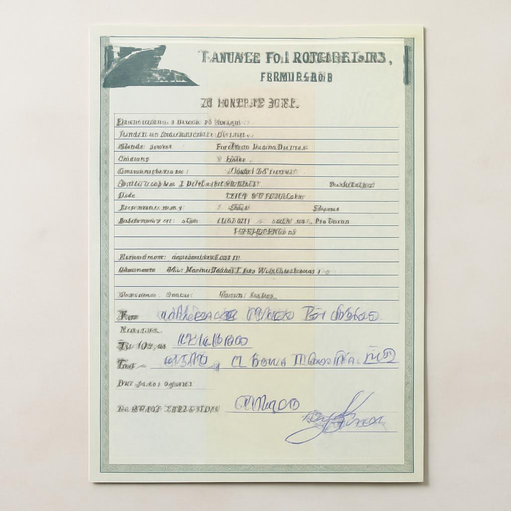 Пример правильно заполненного ПТС при смене собственника автомобиля