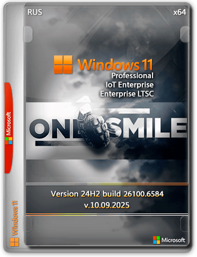 Windows 11 Pro/Ent LTSC by OneSmiLe 24H2 build 26100.6584 [2025, Ru]