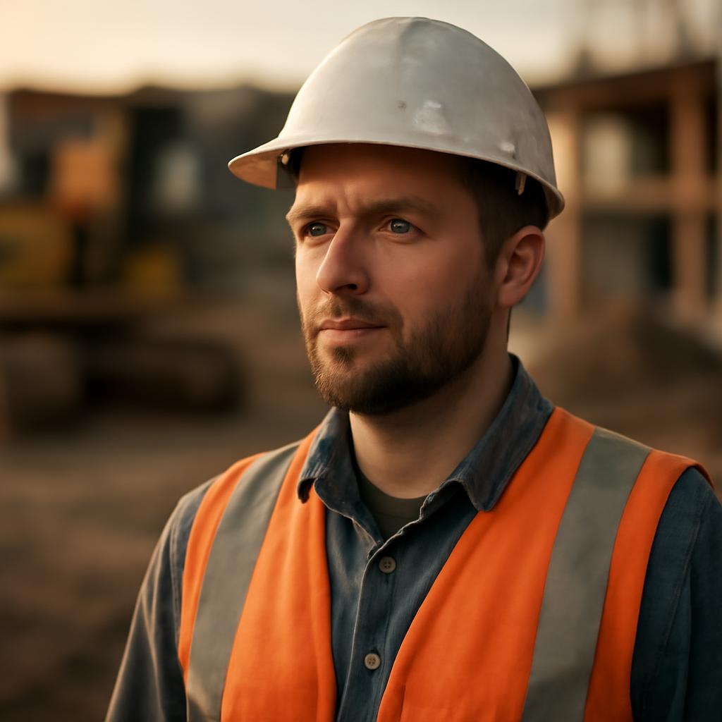 Дмитрий Ковалёв — портрет инженера-строителя в полевых условиях на объекте