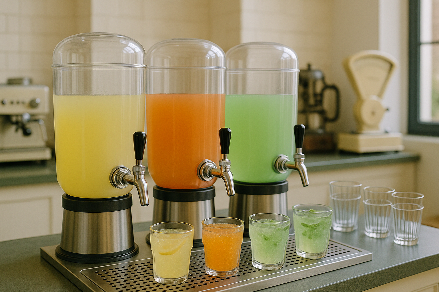 ретро лимонад