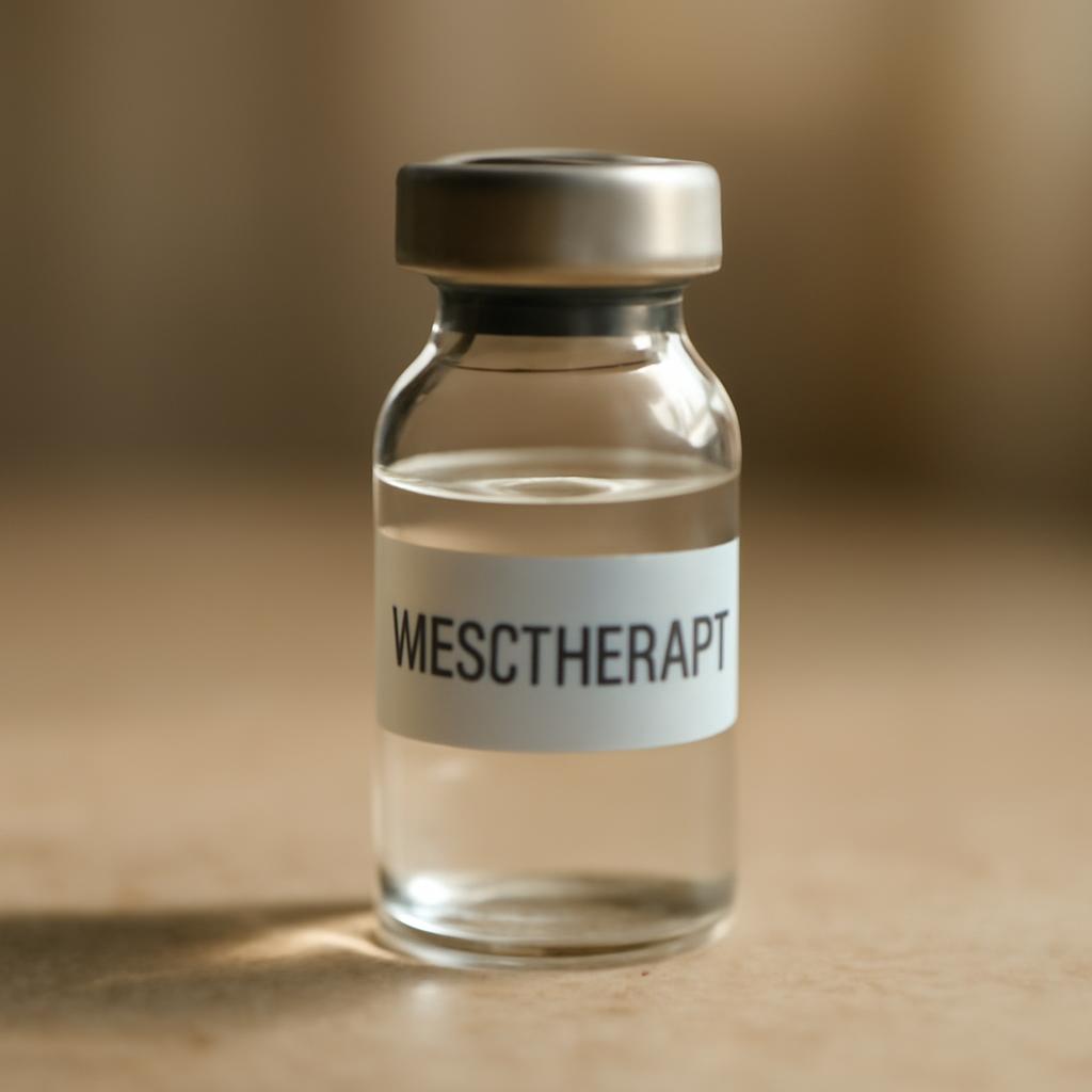 Флакон с препаратом для мезотерапии лица