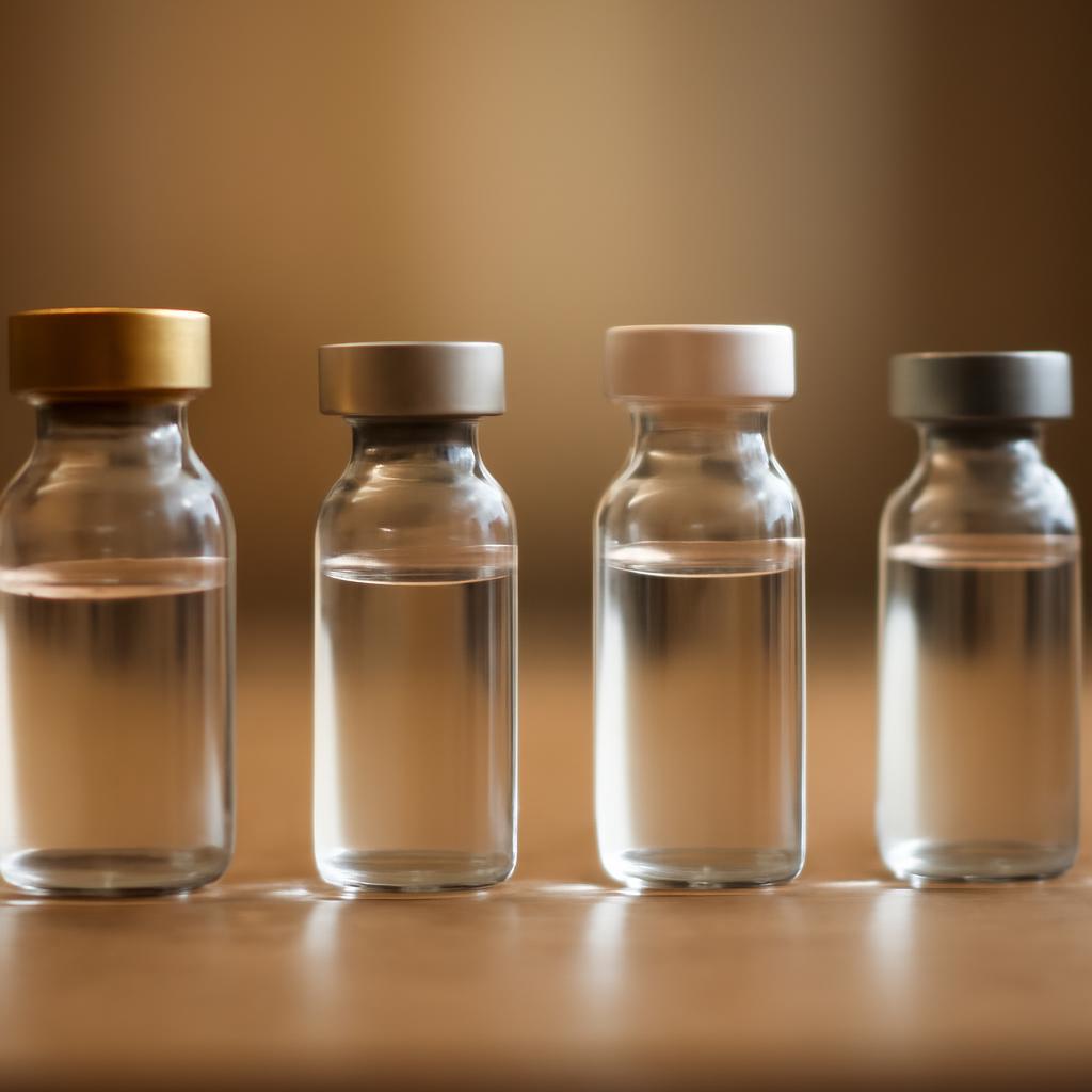 Сравнение флаконов разных брендов препаратов для мезотерапии