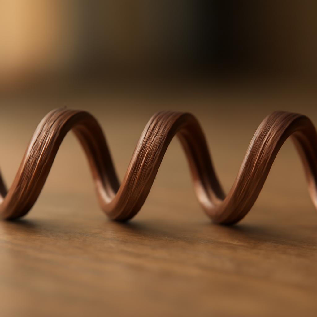 Тест на гибкость литцендрата с многократными изгибами