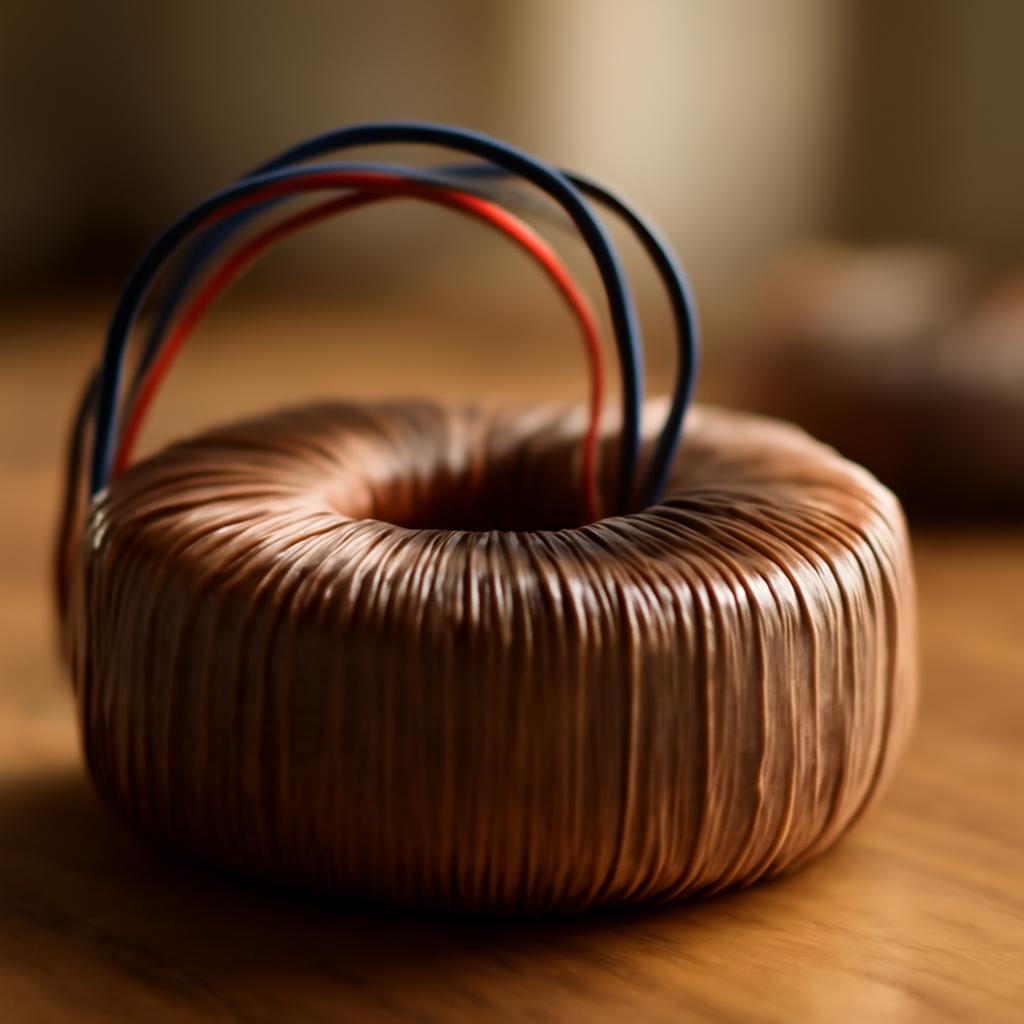 Внешний вид тороидального трансформатора