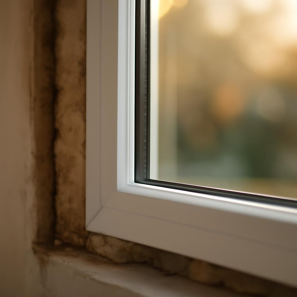 Пластиковое окно с шумоизоляцией в установке