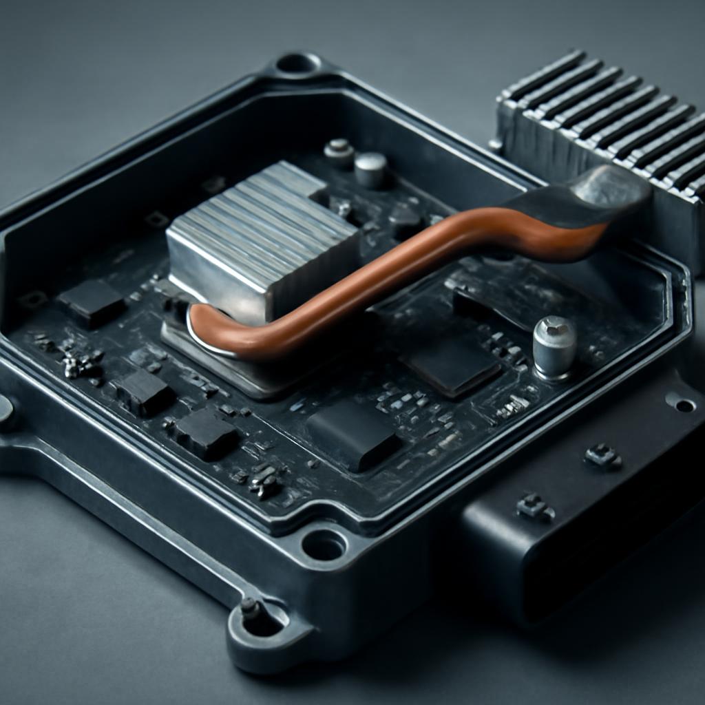 Интеграция тепловой трубы в ECU автомобиля