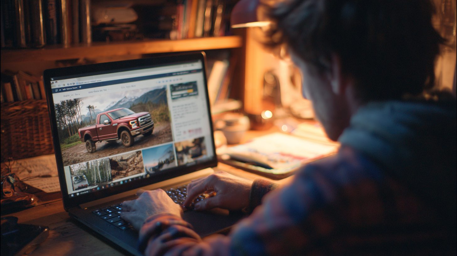 Размещение объявления о продаже грузовика онлайн