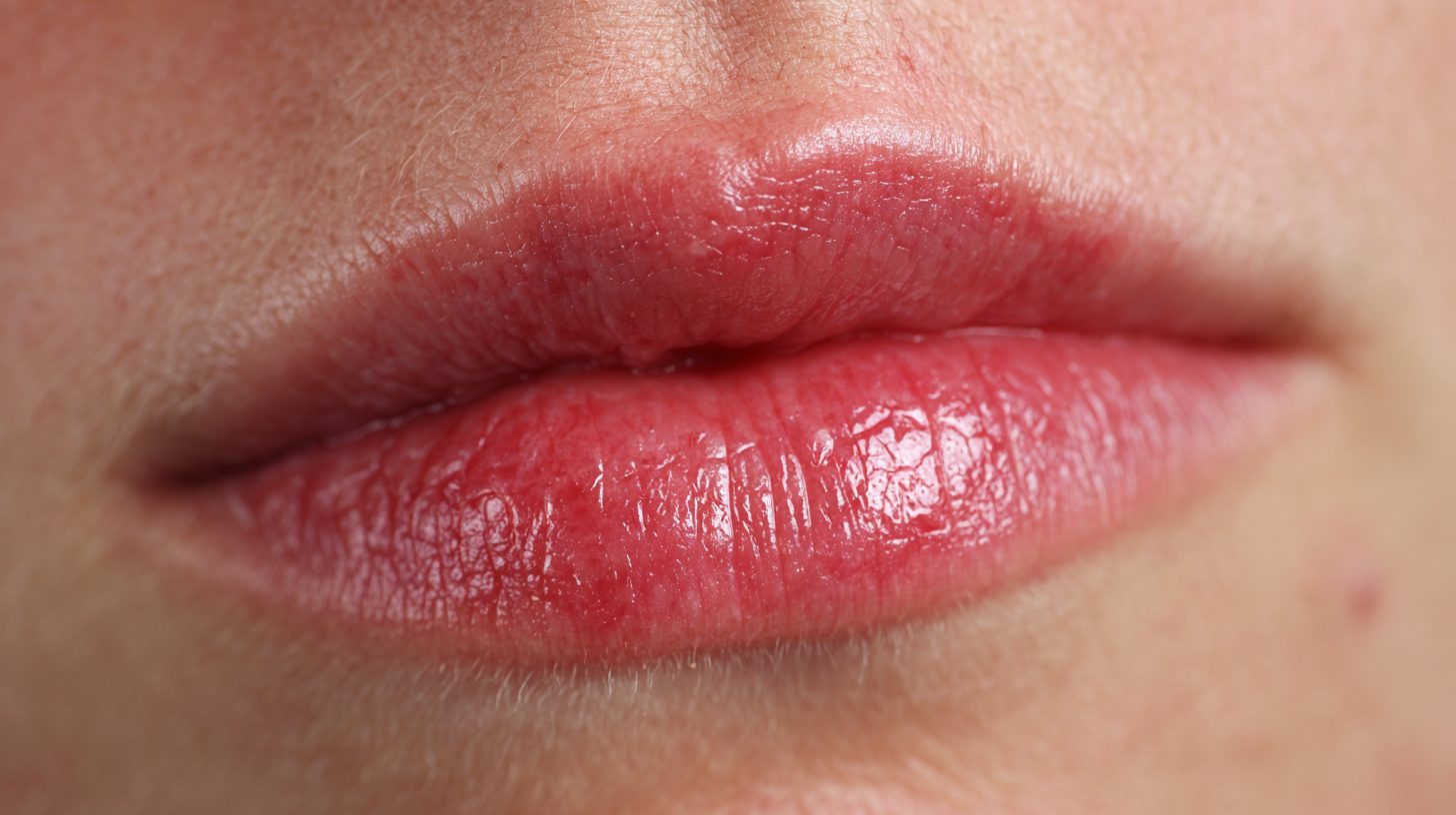 Кожа после удаления перманентного макияжа на губах