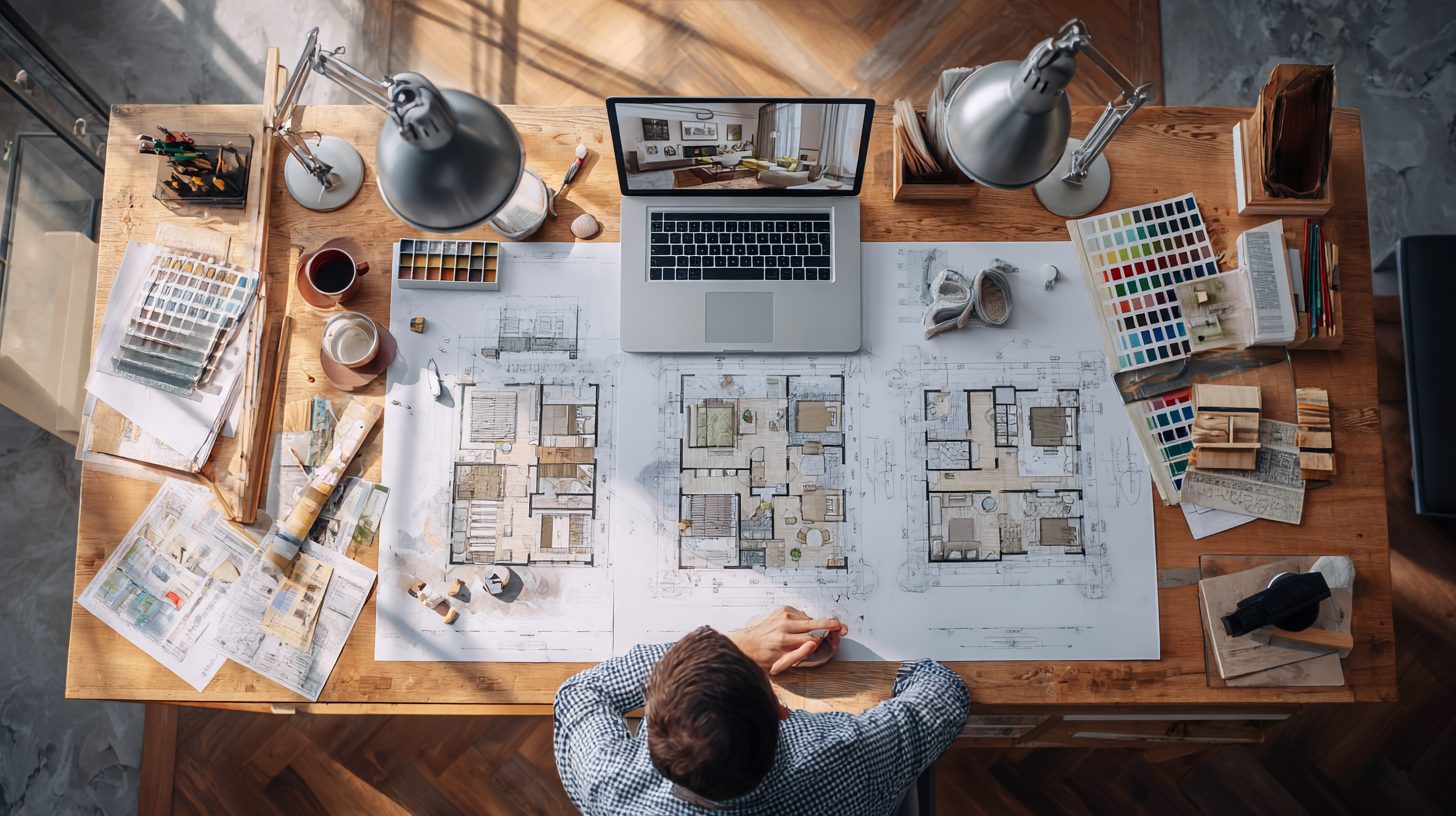 Планирование ремонта квартиры с чертежами и визуализацией