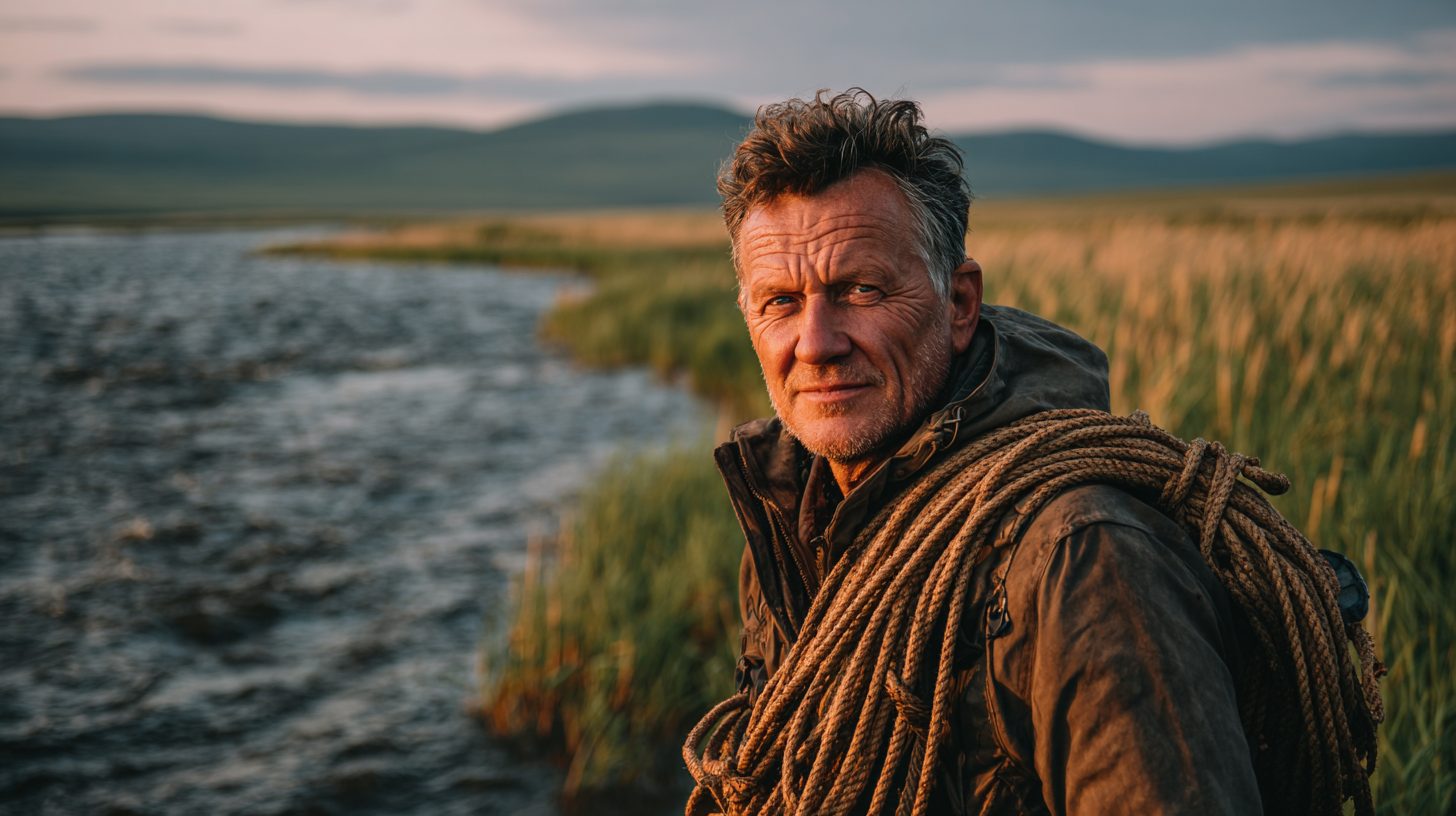 Сергей Волков — портрет эксперта по лодкам ПВХ в полевом ракурсе на фоне реки