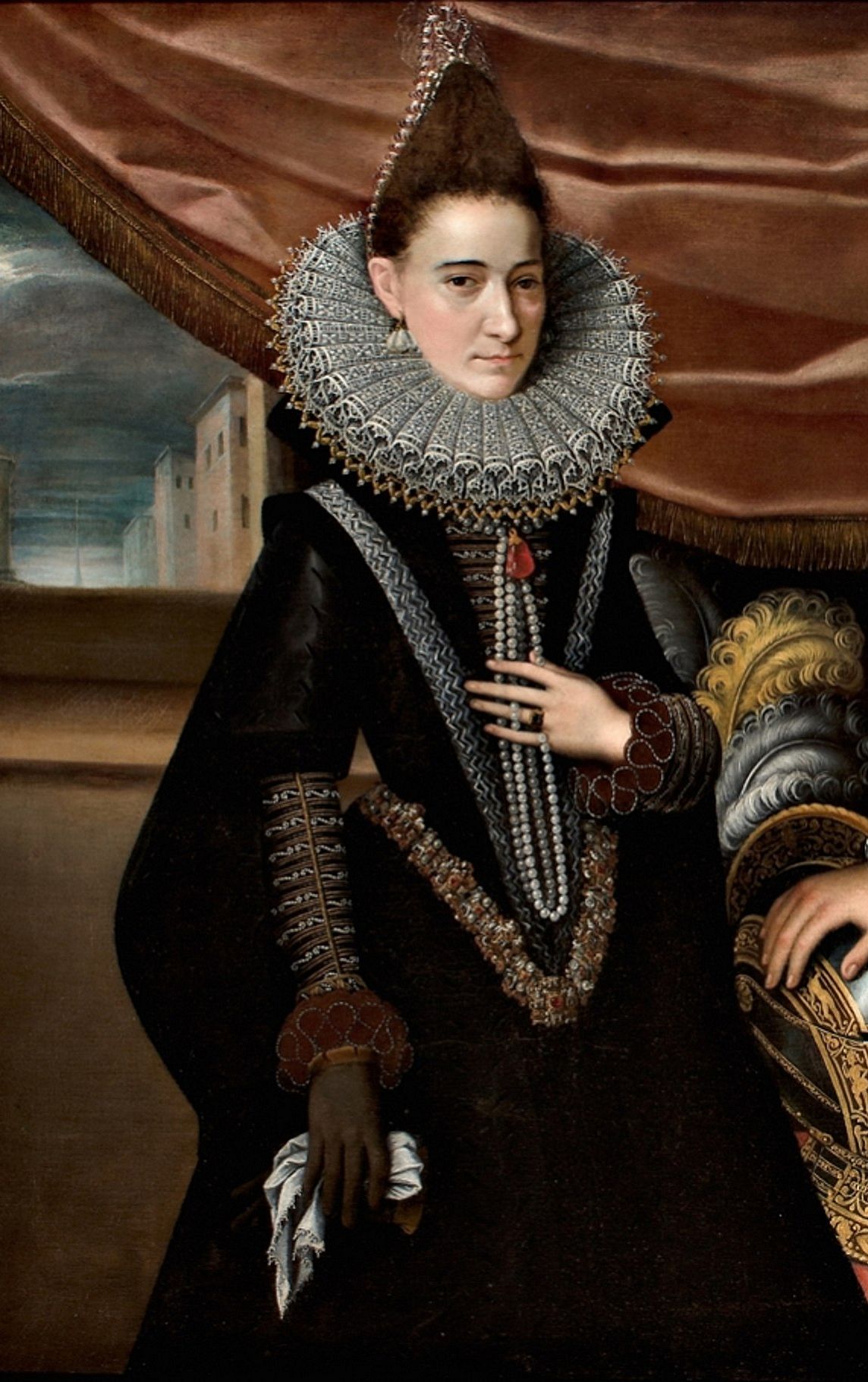 14-Dipinto_Raffigurante_il_Duca_Alessandro_I_Pico_della_Mirandola_con_la_Moglie_Laura_D'Este 2.jpg