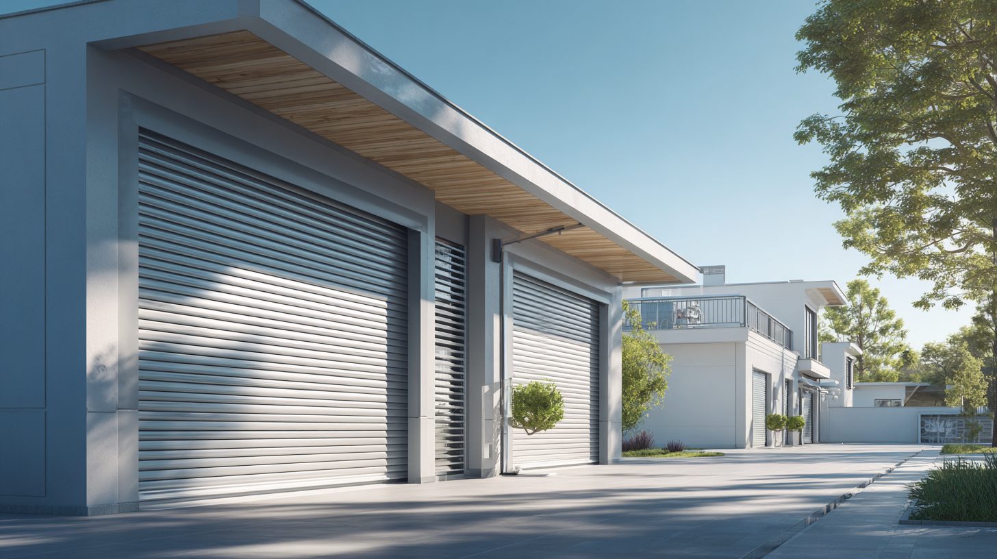 Различные типы рольставней для гаражного использования