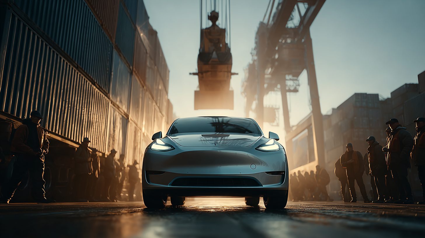 Пример успешного импорта электромобиля