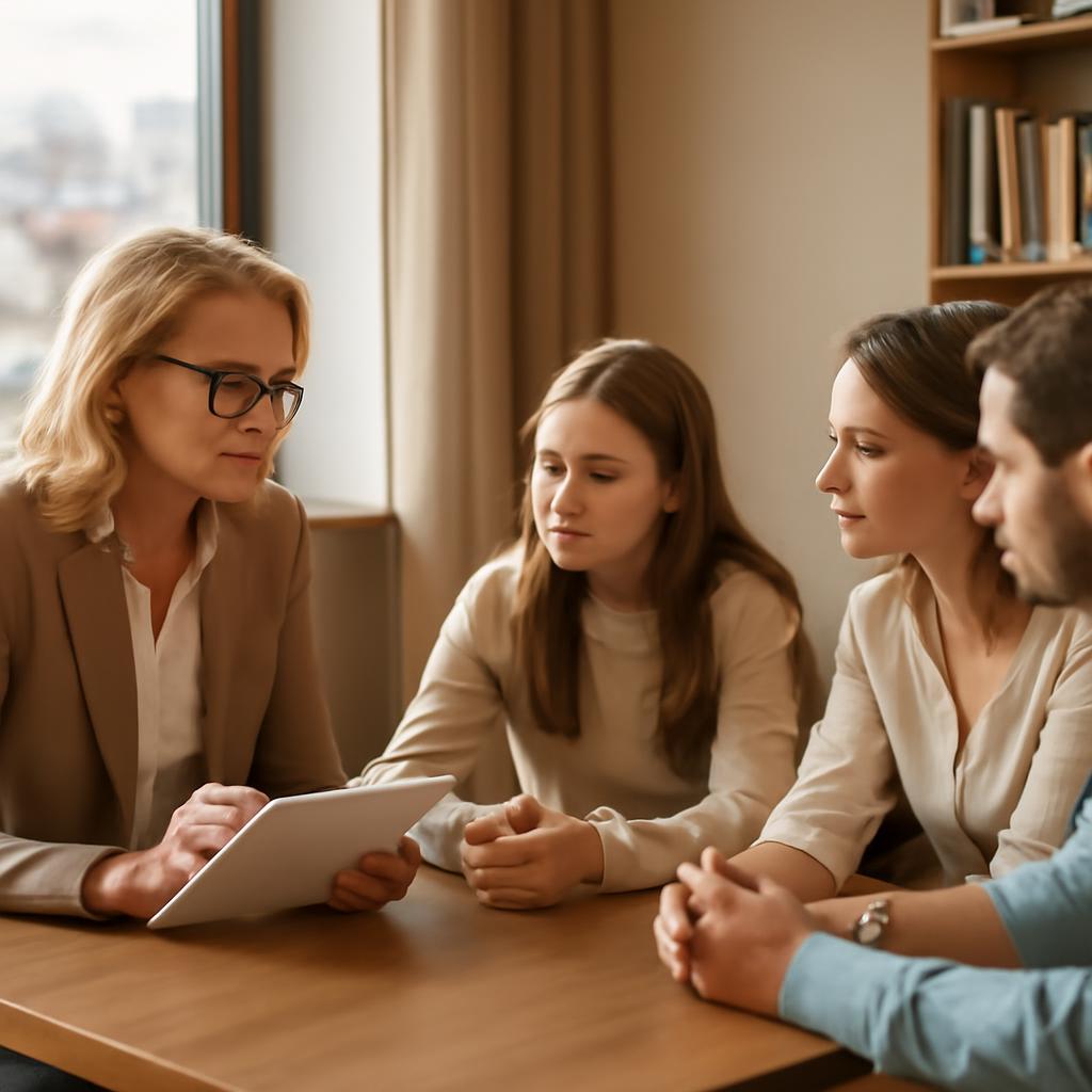 Консультация семейного психолога в московском офисе
