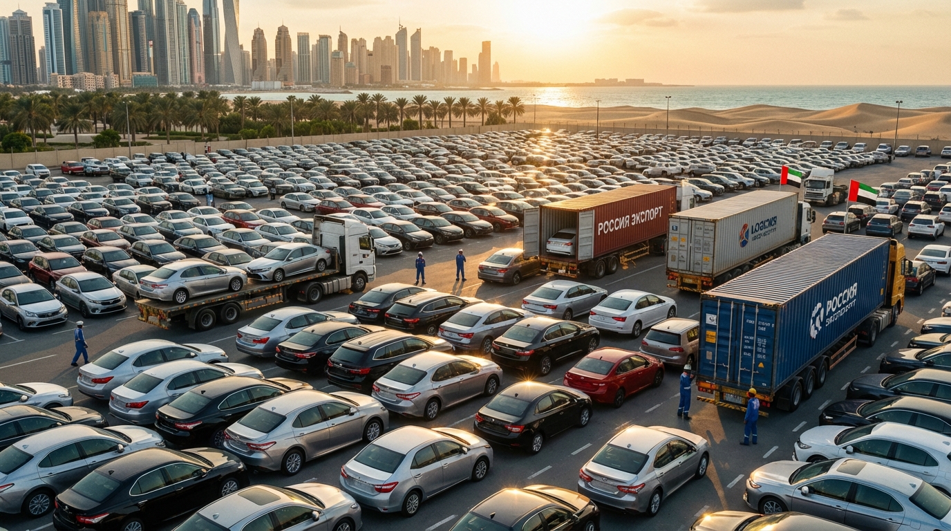 Рынок автомобилей в ОАЭ для экспорта в Россию