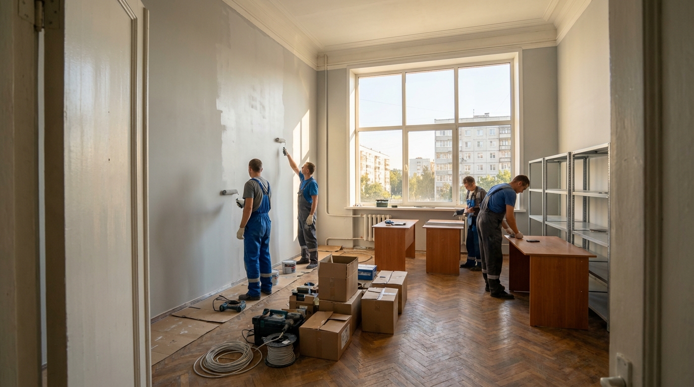 Подготовка помещения для малого бизнеса в России