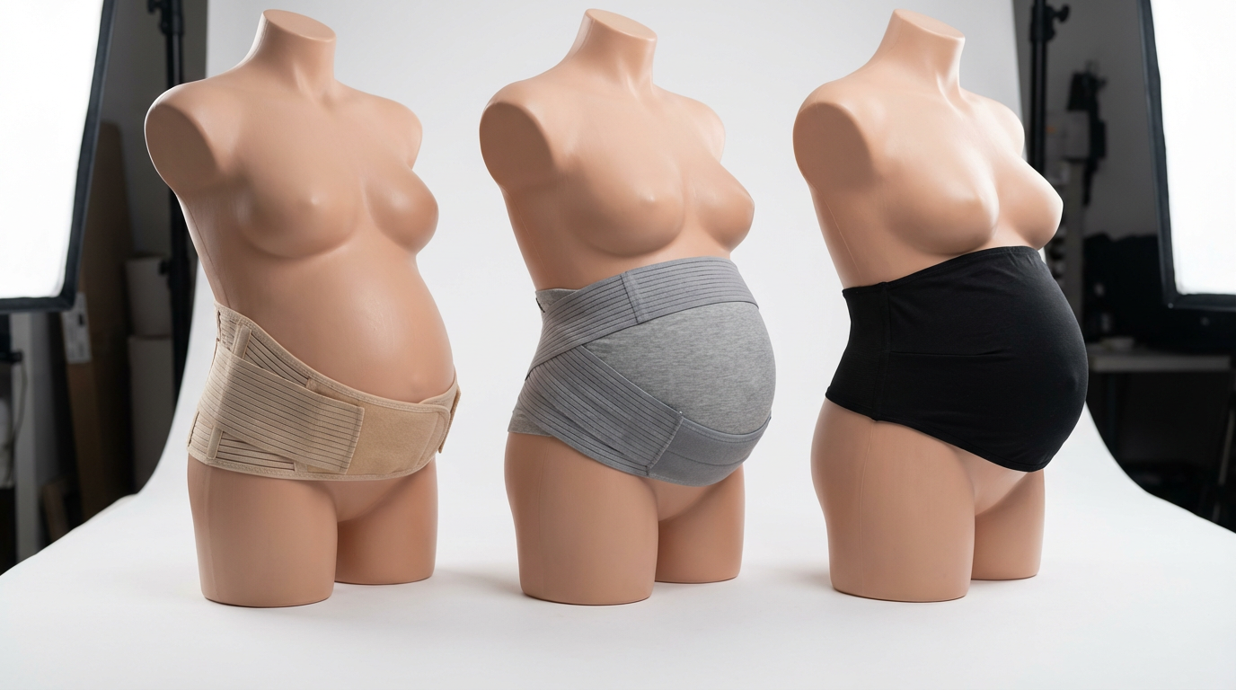 Различные типы бандажей для беременных