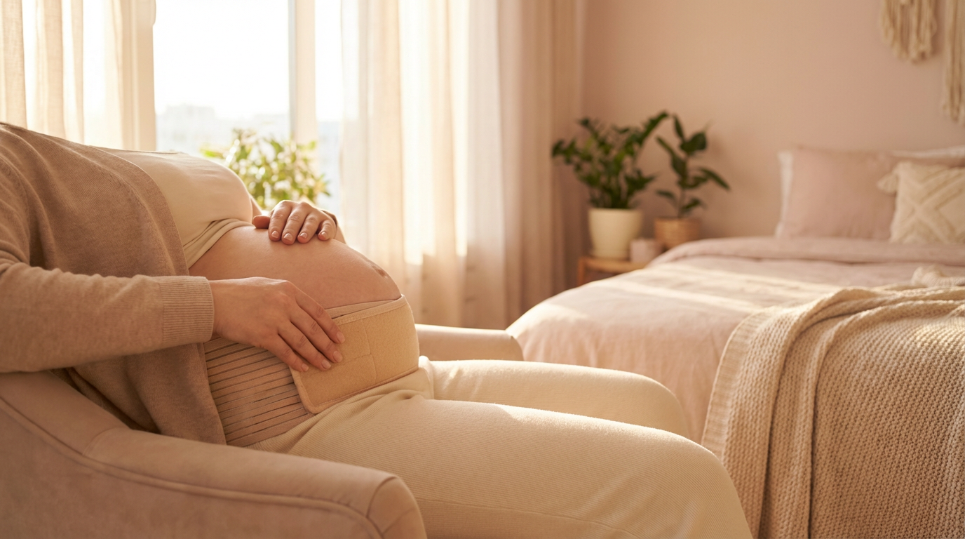 Уход за бандажом для беременных