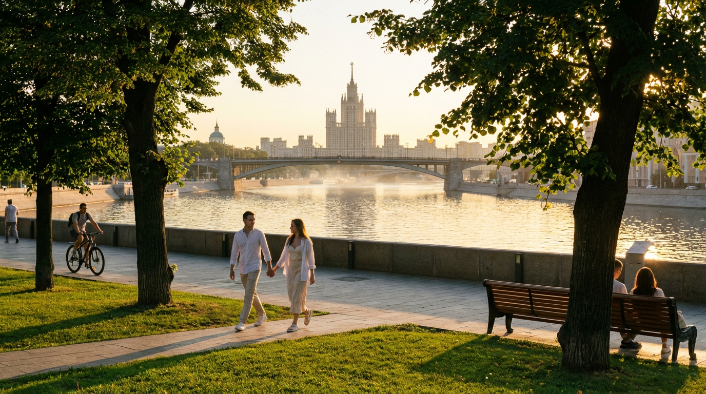 Прогулка по Москве-реке