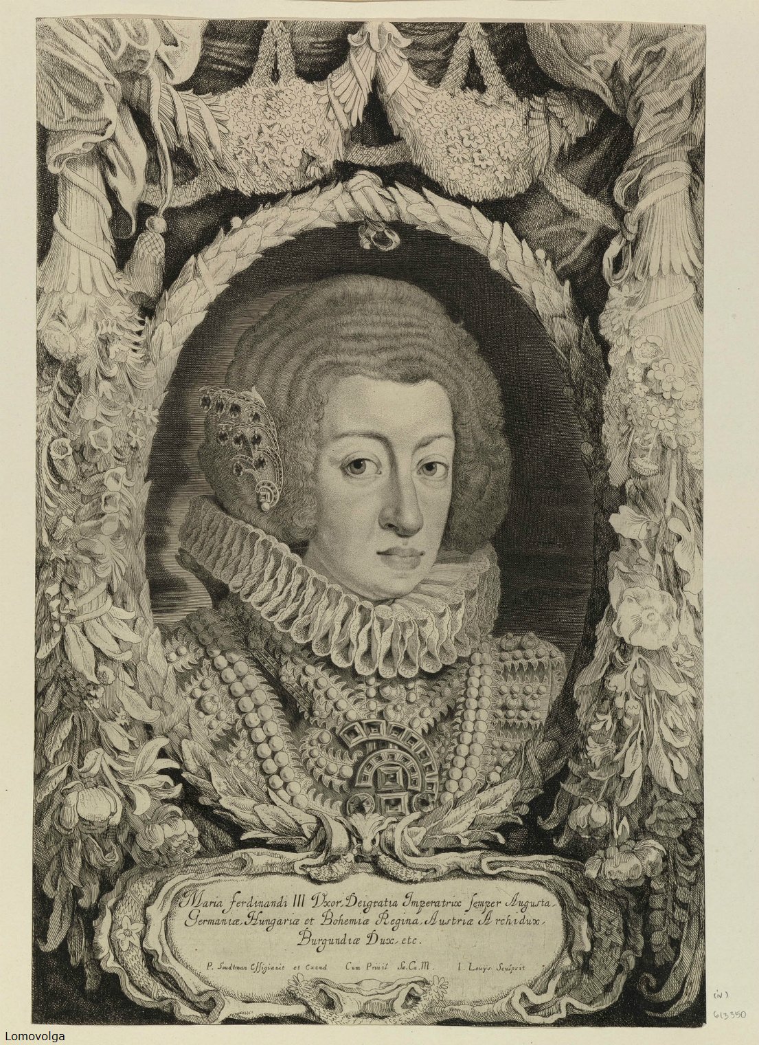 15  After Pieter Claesz Soutman (1580-1657) Maria Imperatrix (Empress, 2nd Consort of Ferdinand III, Holy Roman Emperor, Daughter of Leopold V, Archduke of Austria).jpg