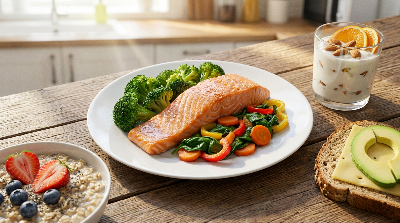 Пример сбалансированного рациона для поддержки суставов и костей