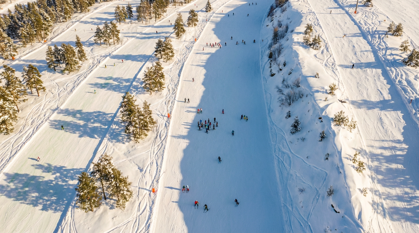 Склоны Архыза для разных уровней катания