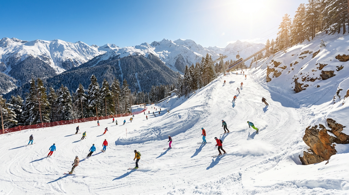 Полный день катания на склонах Архыза