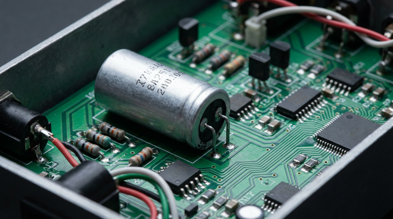 Конденсатор в защитной схеме оборудования ОЗДС