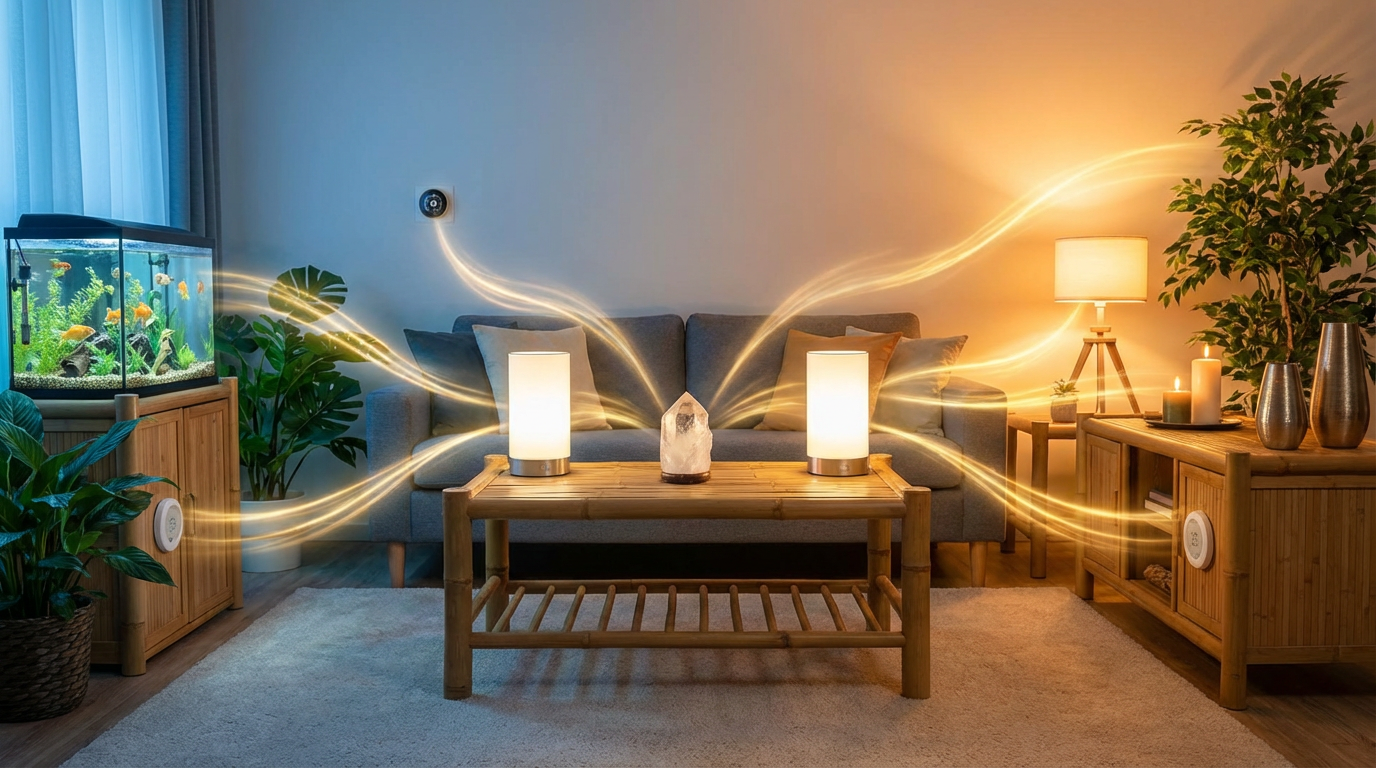 Баланс энергопотоков с помощью умных электронных систем в фен-шуй