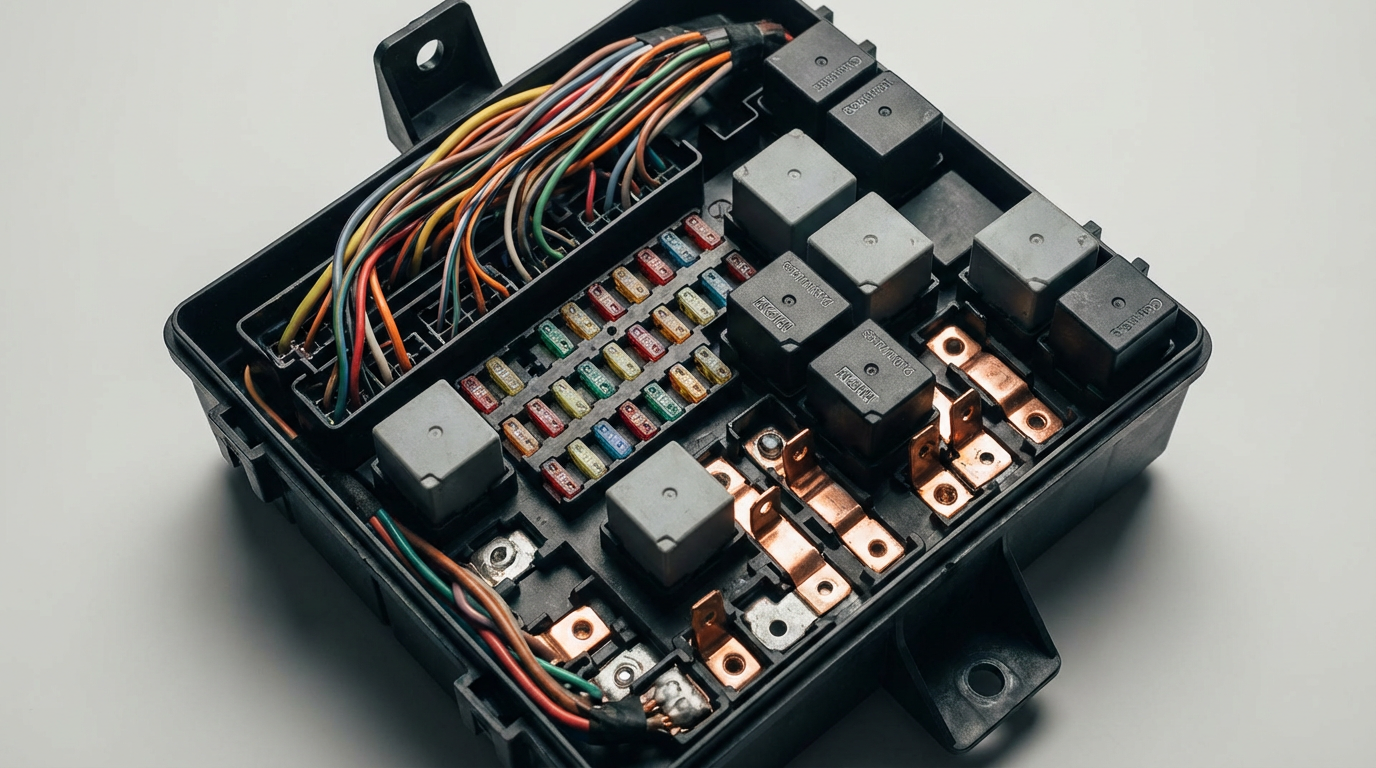 Схема защитных устройств в автоэлектрике