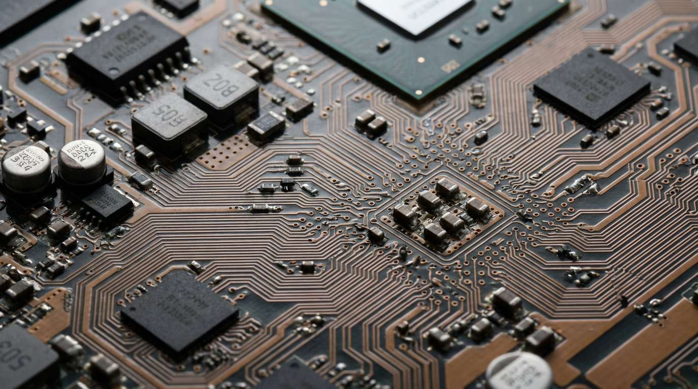 Схема передачи сигналов на материнской плате ноутбука