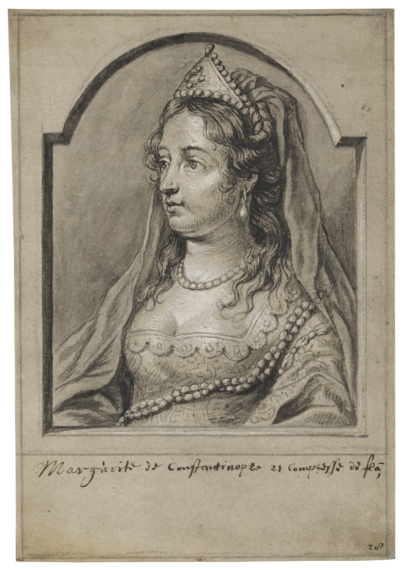 30Joannes Meyssens PORTRAIT OF MARGUERITE OF CONSTANTINOPLE, COUNTESS OF FLANDERS.jpg